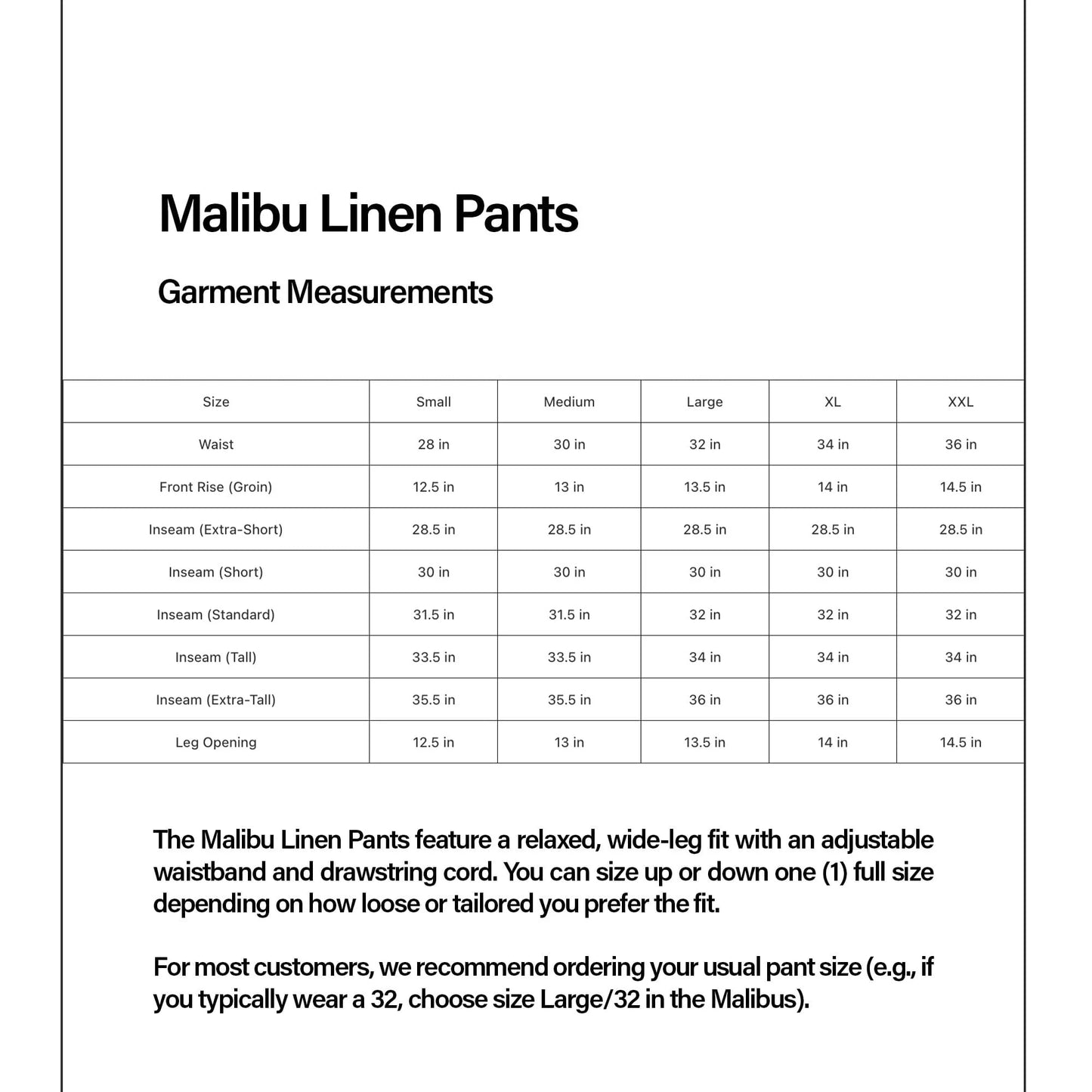 Malibu Linen Pants