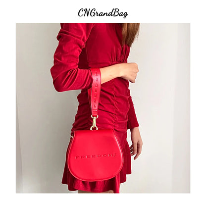 Women Genuine Leather Handbags Luxury Brand Chain Designer Bags Ladies Crossbody Shoulder Messenger Women Handbag