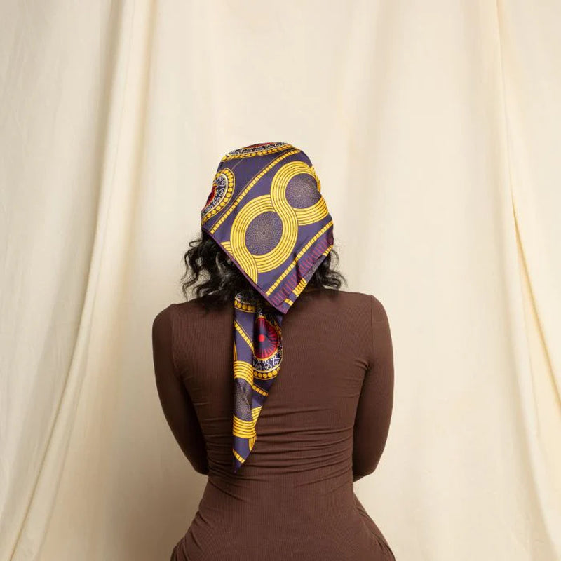 Square Twill Silk Scarf