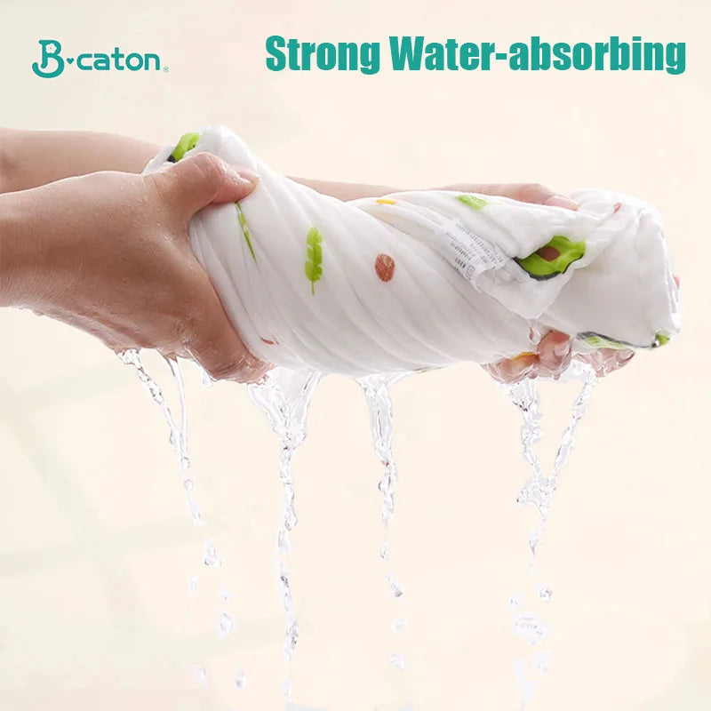 Baby Bathtowel Boys Girls 100% Cotton Children Baby Towels Blanket for Newborn Bathrobe 6 Layers Gauze Washcloth Infant Swaddle