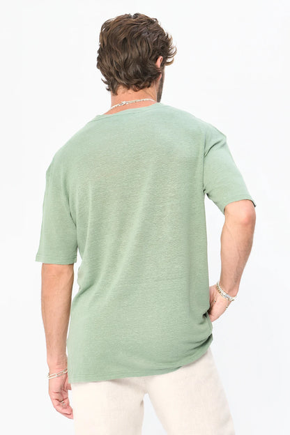 The Linen T-Shirt Oversized