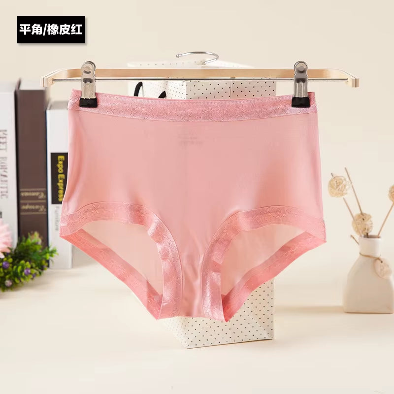Silk Briefs Silk Underwear Women'S Panties for Women Underwear Push up Sexy Lingerieseamless Panties Female