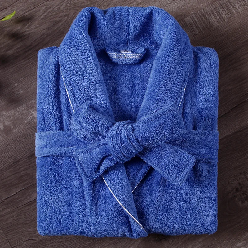 100% Cotton Toweling Terry Robe Kids Cartoon Robe Boy&Girls Hooded Robe Winter Warm Bathrobe Soft Sleeprobe Kids Casual Homewear