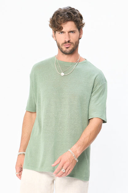 The Linen T-Shirt Oversized