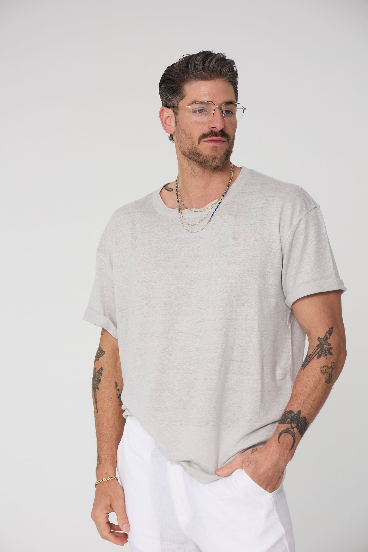 The Linen T-Shirt Oversized