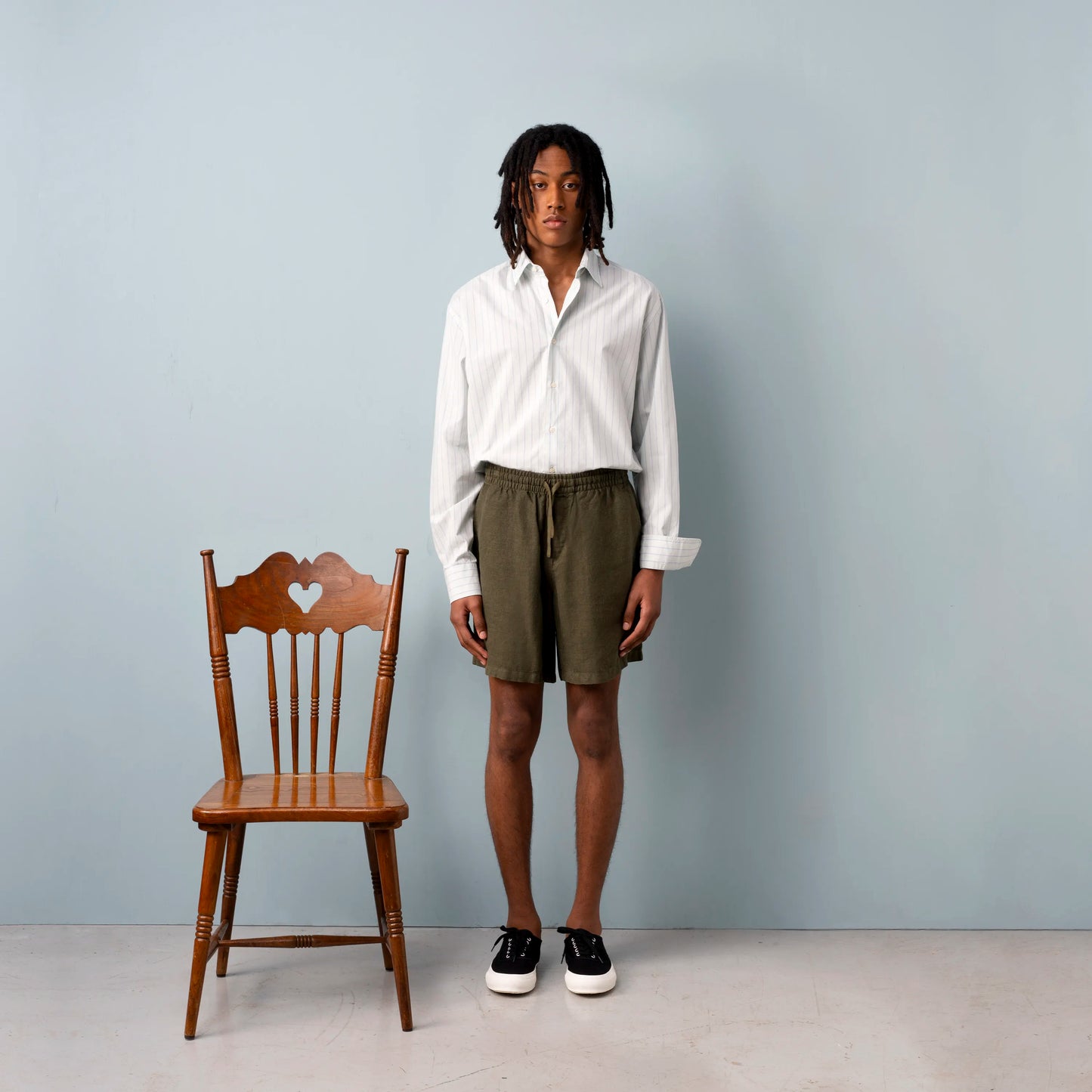 LINEN SHORTS