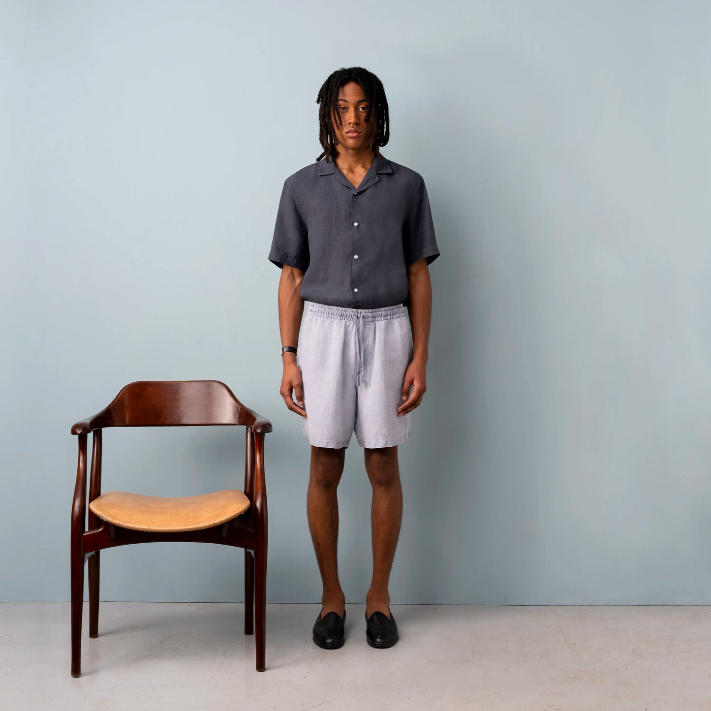 LINEN SHORTS