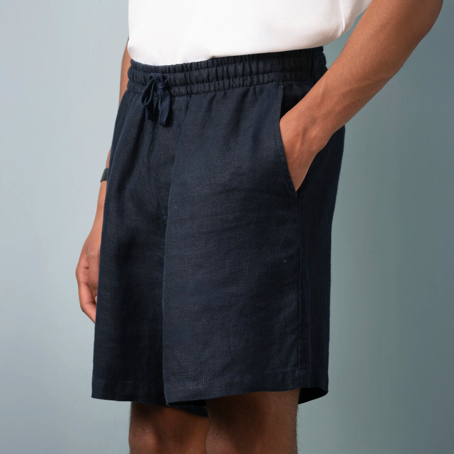 LINEN SHORTS