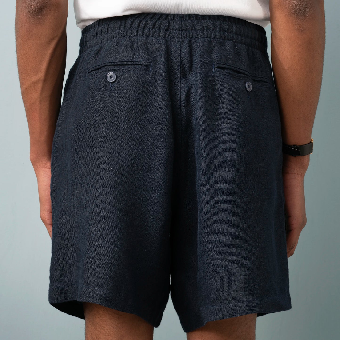 LINEN SHORTS