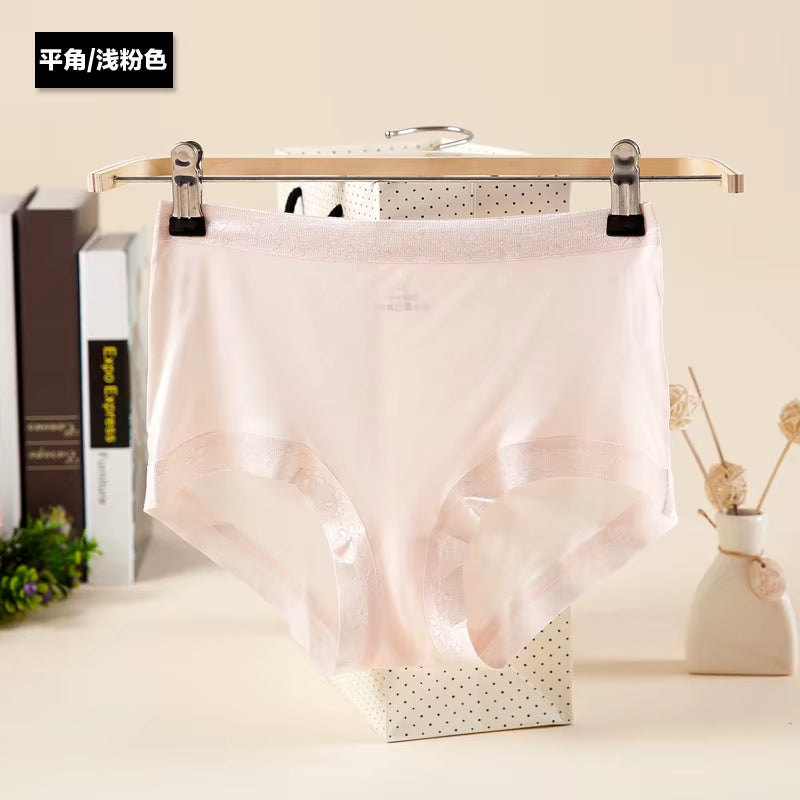 Silk Briefs Silk Underwear Women'S Panties for Women Underwear Push up Sexy Lingerieseamless Panties Female