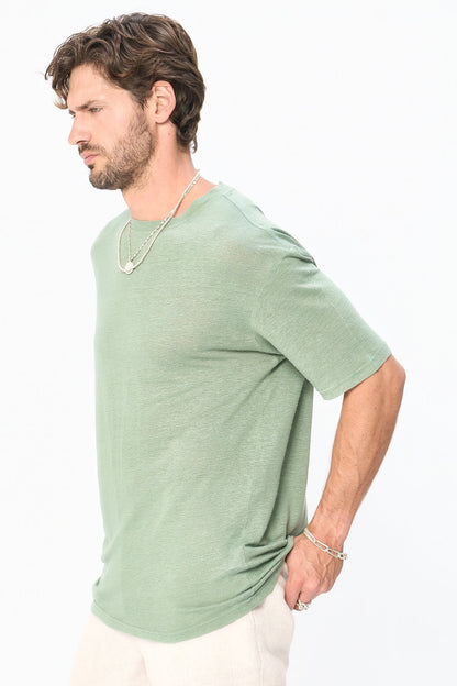 The Linen T-Shirt Oversized