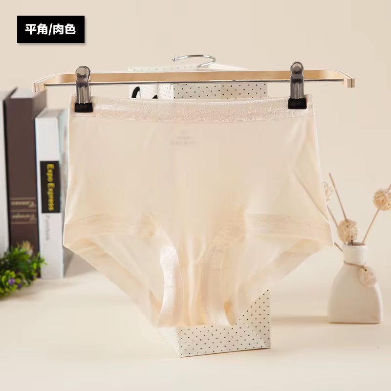 Silk Briefs Silk Underwear Women'S Panties for Women Underwear Push up Sexy Lingerieseamless Panties Female