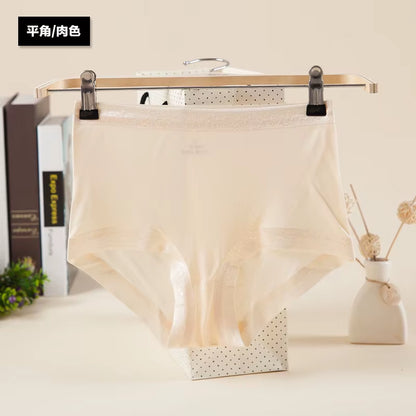 Silk Briefs Silk Underwear Women'S Panties for Women Underwear Push up Sexy Lingerieseamless Panties Female