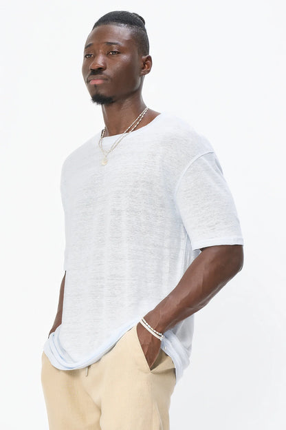 The Linen T-Shirt Oversized