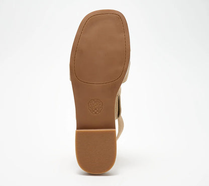 Vince Camuto Leather Backstrap Sandals - Naima