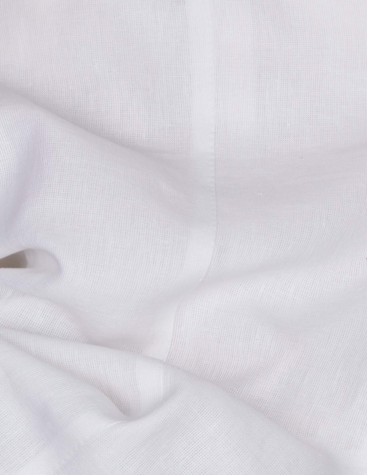 White Optical Double-Breasted Suit